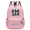 60123-5 Zaino Stampato KATSEYE Unisex per Bambini Zaino Studente Scuola Impermeabile Borsa da Viaggio