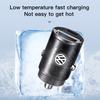 Car Charger Fast Charging USB Type-C Phone Charger Adapter For VW GTI Polo Golf Passat Tiguan Arteon Touareg CC Taigo Caddy Jett zf0