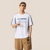 Li-Ning Versatile Pure Cotton Comfortable Casual Breathable Short Sleeve T-Shirt Unisex tops Off-White AHSW855-1