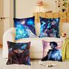 Anime My Hero Academia Dabi Kissenbezug Quadratisches Kissen Schlafzimmer Sofa Freizeit Komfortkissen Auto Heimdekoration