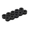 Cover Fairings Grommets ID 9mm Model Motorcycle Mount Set OD 18.5mm Replacement Black Box Engine For Kawasaki ZX-6R