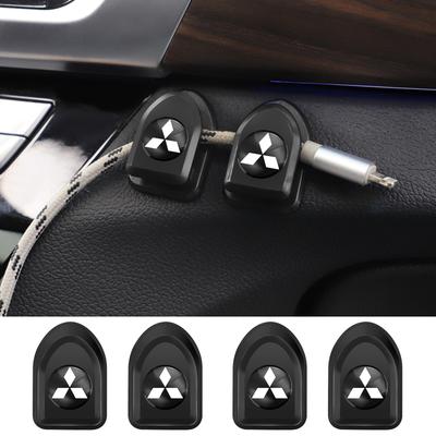 Car Hook Fixing Clips Data Line Organizer Holder Sticker for ASX EVO Lancer Montero Mirage L300 Outlander L200 Delica
