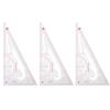 3Pcs Sewing Garment Ruler Clothing Bendable Draw Multifunctional Curve Embroidery Supplies