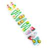 2022 Candy Color Children's Cartoon Hairpin Set Animal Flowers Fruit Baby Hairpin Cute Girls Cute Hair Clip