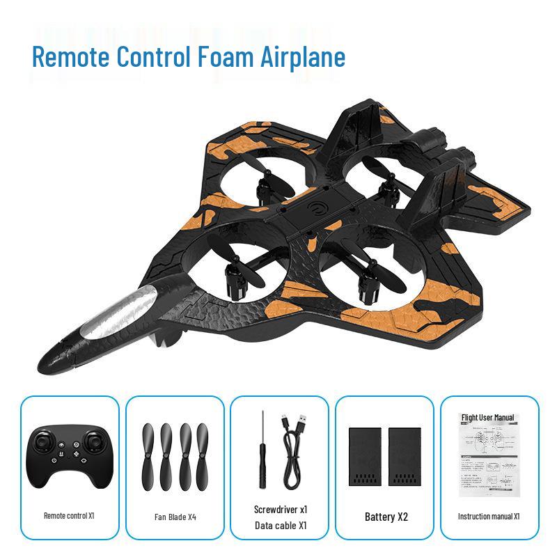 Child's Durable Induction Drone: Long Battery, Collision-Proof Remote-Control Airplane