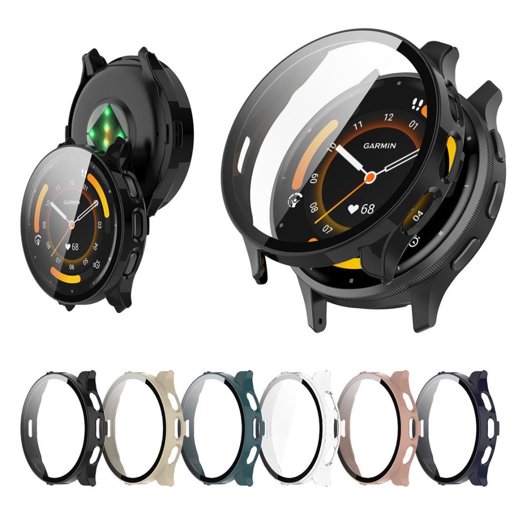 PC Case+Tempered Glass For Garmin Venu 3 Smartwatch Protective Cover Bumper For Garmin Venu 3 Screen Protector Shell Accessories