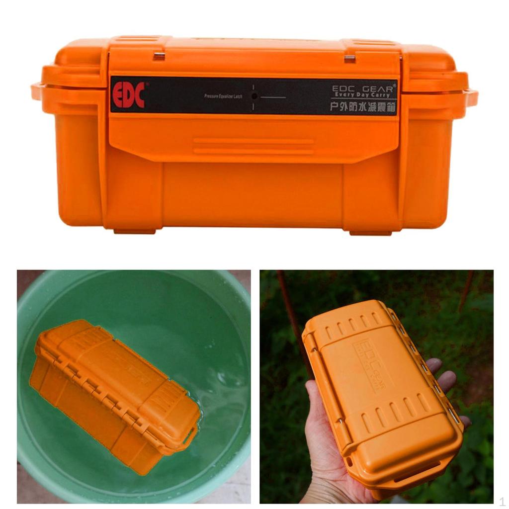 Anti-Pressure Shockproof Container Box Plastic Dry Storage with Foam Floating Case for