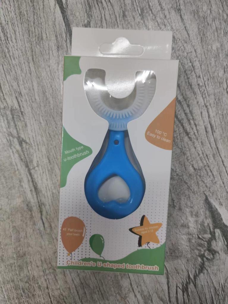 Children's U-Shaped Toothbrush for Baby Oral Care
