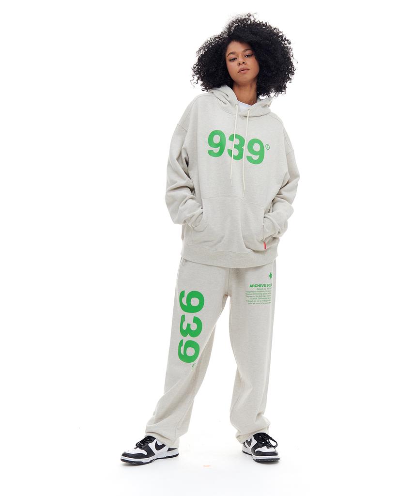 Akaibeuboldeu 939 Logo Sweat Pants (Oatmeal)