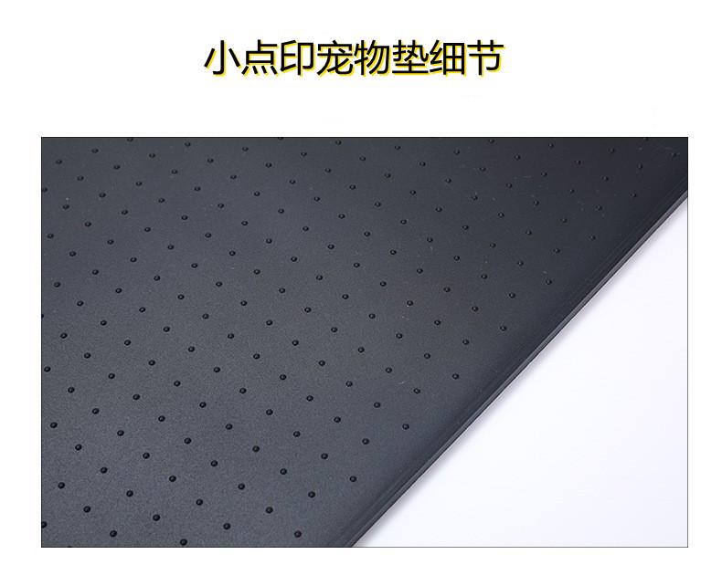 Silicone Pet Mat Non-slip, Waterproof, Spill-proof, Easy To Clean Cat Paw Placemat, Large