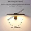 Led Wall Lights Outdoor Waterproof Villa Entrance Fixture Courtyard Living Room Home Decorative Long Strip Aluminium Wall Lamp