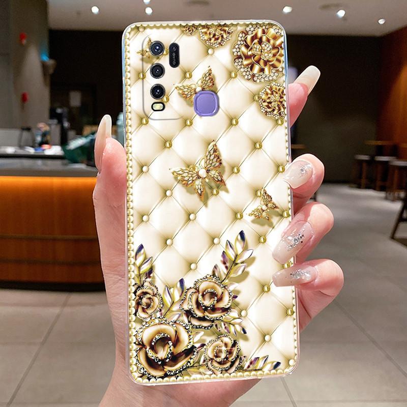 Casing For Vivo Y30 Y30i Y50 1938 1935 Phone Case Aesthetic Luxury Cute Cool Boys Girls Pattern Transparent Soft TPU Back Cover