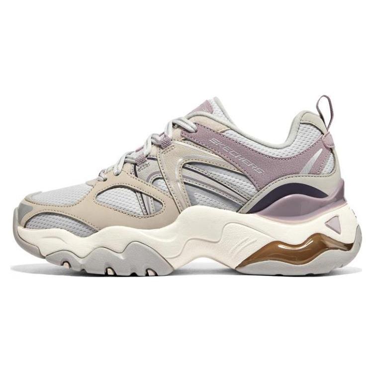 Skechers DLites 3.0 Air Sneakers Grey Purple Beige Men s 896150-GYPR EU 39