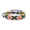 Ethnic Style Handmade Woven Cotton Linen Wristband Bracelet
