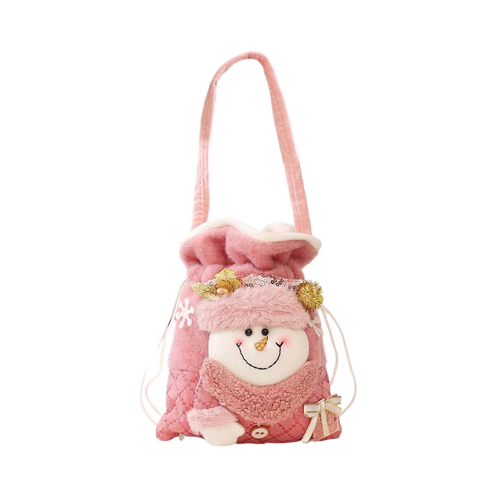 

Рождественский подарочный пакет, Креативный блеск, Безопасный пакет для упаковки фруктов, Рождественский подарок, Детский подарок со сладостями, Сумка для хранения One Size