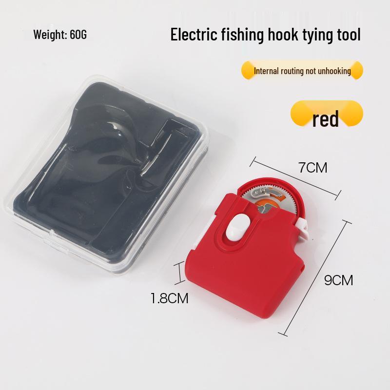 Automatic Electric Fishing Hook Tying Tool for Effortless Fishing Gear Setup