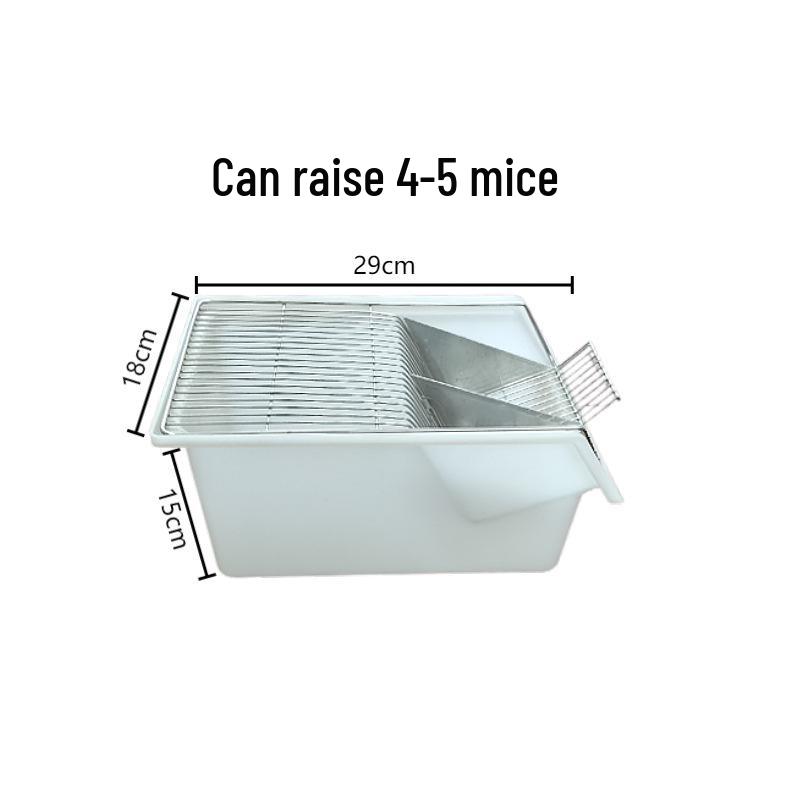 Cușcă pentru șoarece din plasă de oțel inoxidabil, dezinfecție la temperatură înaltă, potrivită pentru creșterea șoarecilor albi și uz de laborator