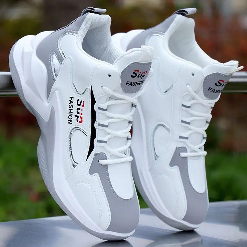 Shoes Spring and Autumn students high-top soft-soled running shoes 39