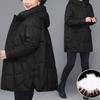 Mutter Winter Unten Baumwolle Jacke Mantel Verdicken Warme Oma Schnee Tragen Parkas