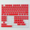 114 Key Ink Orange Custom Semi Transparent Double Shot Key Caps Cherry Profile Translucent ABS Keycaps for MX Switches Keyboard