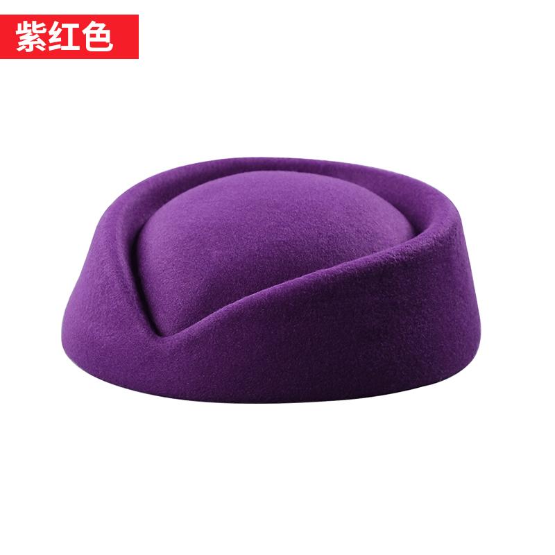Ladies Flight Attendant Hat Diy Stewardess Hat Women Air Cap Cosplay Hostess Airline Costume Pillboxwom Stage Performance Hat