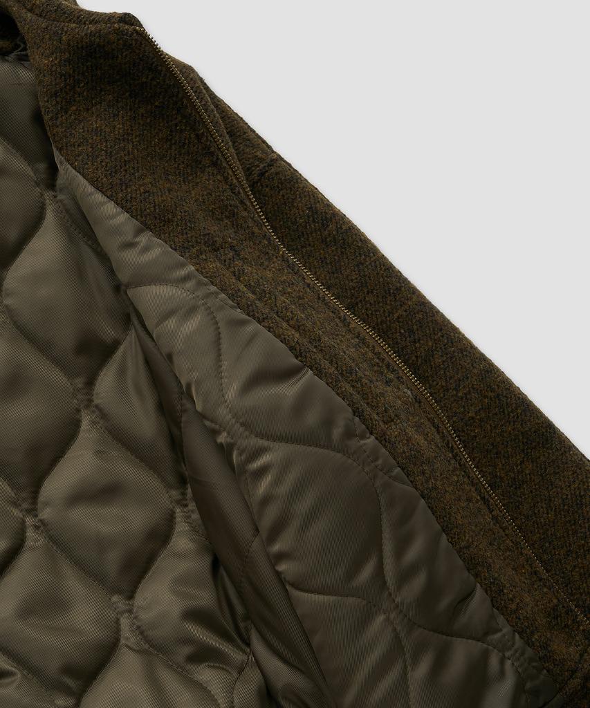 Pealp Heritage Wool Zip-Up Jumper 26(Brown)