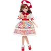 TAKARA TOMY Licca-chan Doll LD-16 Swimmer Outfit Dress-Up Toy for Kids Age 3 and Up