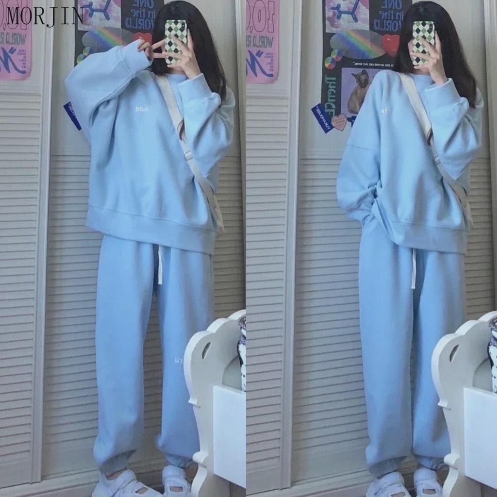 Women's Oversized Waffle Knit Two-Piece Sweater and Pants Set - Casual Loose Fit for Spring and Fall