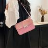 Retro Texture Small Bag Female Casual Handbag Small Square Bag Fashionable Fashionable Commuter Crossbody Bag