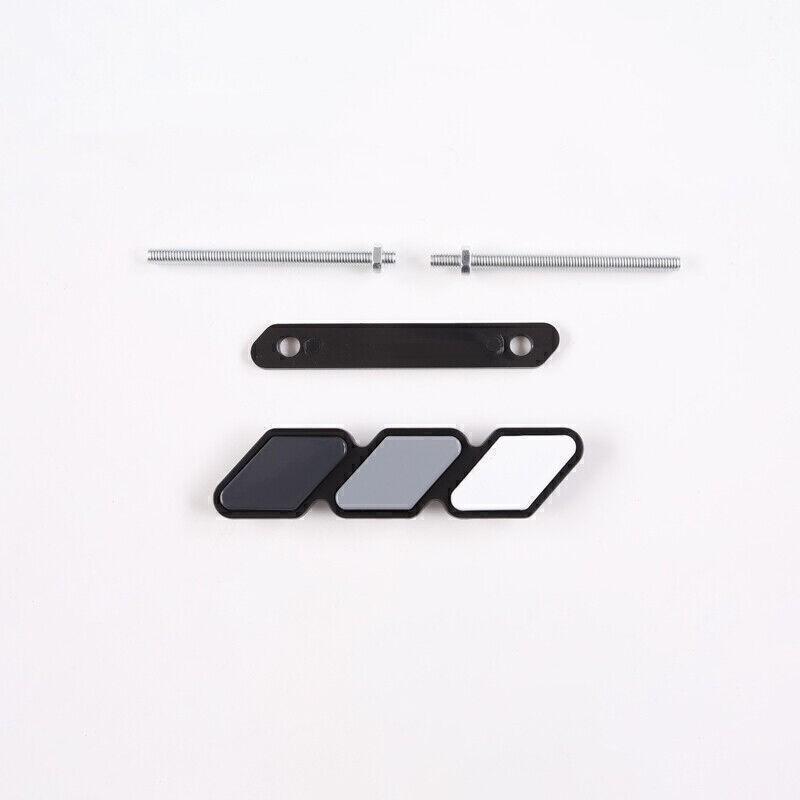 Three-Colour Front Centre Grille Cover Trim 1pcs For Toyota FJ Cruiser 2007-2014