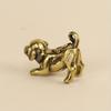 Collectible Figurines, Retro Letter Animal Sculpture for Desk Decor, Keychain Charm & Holiday Gifts