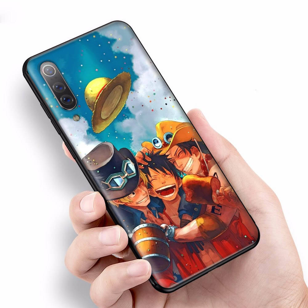 W-31 One Piece Luffy Soft Case for Samsung A04s A05s A10s A11 A12 A14 A15 A22 A23 A32 A50S M31 M51 M52 M53 A25 A30S A51 A52 A55 A70 A71 A72 S10 S9