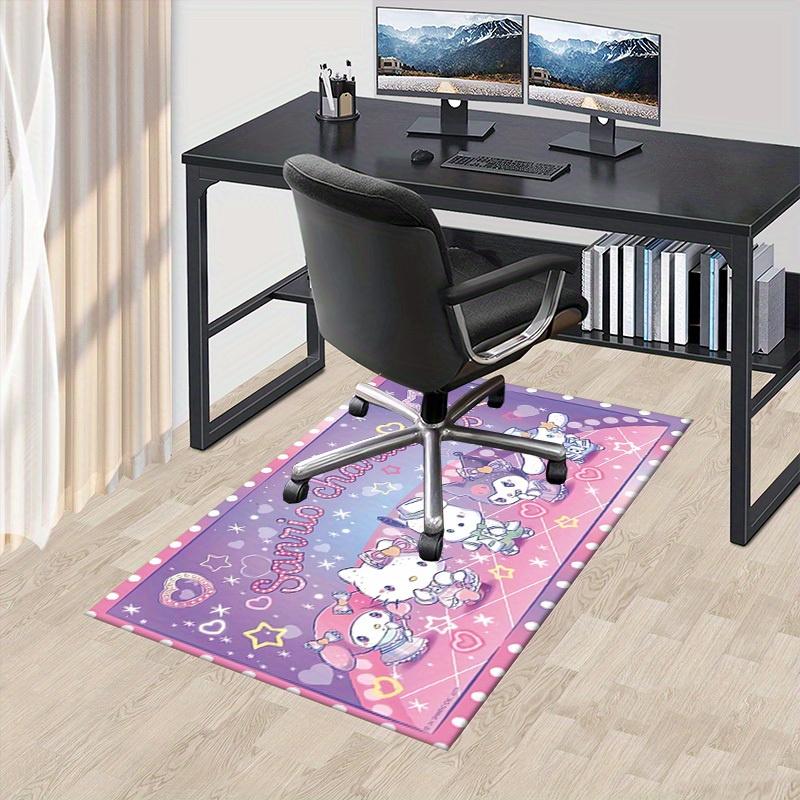 

1pc HelloKitty Soft Printed Area Rug, Office Carpet, Under Chair Protector Blanket for Bathroom, Living Room, Bedroom, Laundry 75x90cm