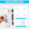 Soap Dispenser Wall Mounted Shampoo Conditioner Space Saving Push Shower Gel Bathroom Organizer Pump Liquid Dispenser