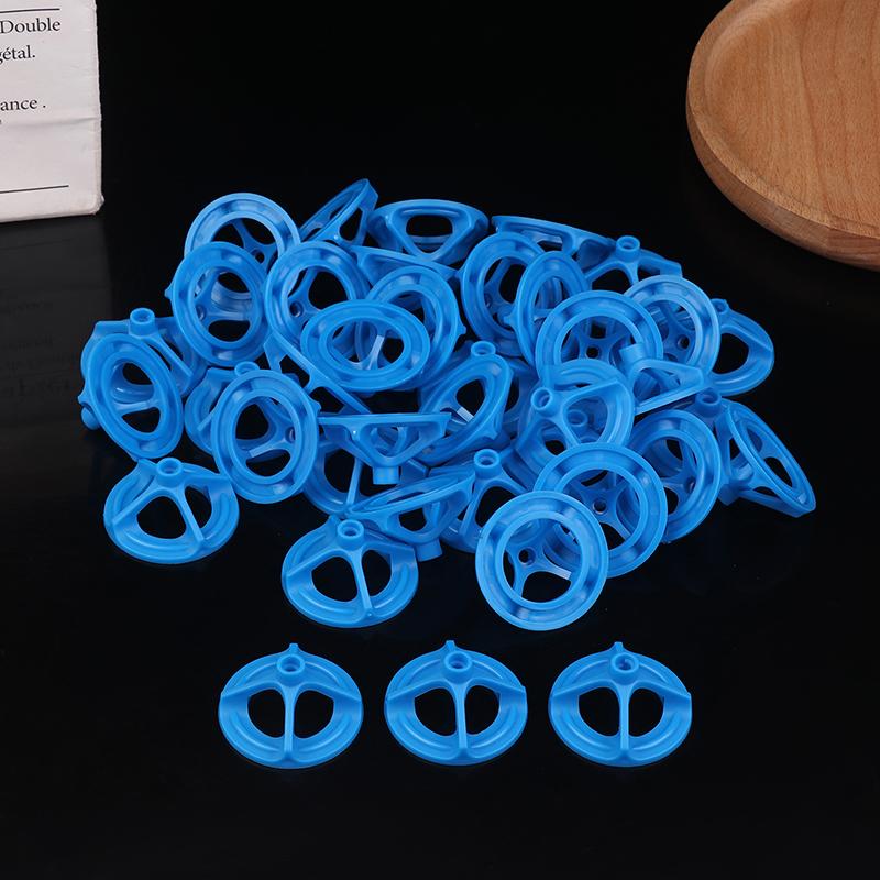 Hot 50/100Pcs Ceramic Tile Leveling System Base Plate Tile Spacers Leveling System Clips Wedge Floor Wall Gap Leveling System