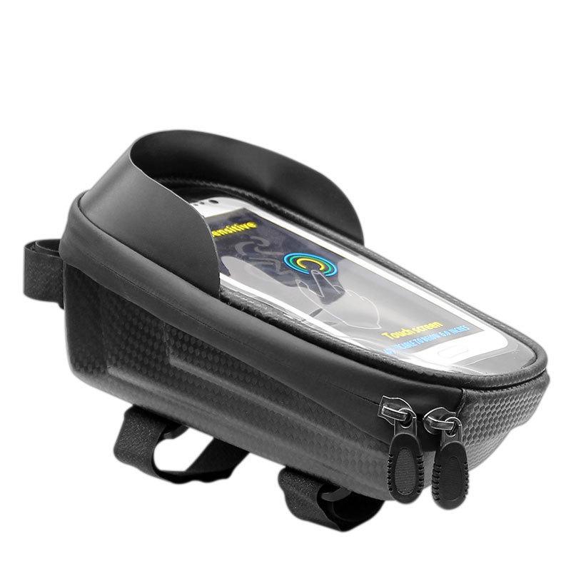 Waterproof Bicycle Top Tube Bag with Phone Touch Screen