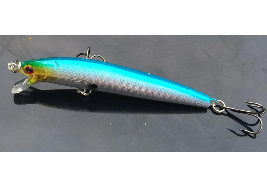 Fishing Lures Set: 9.5cm/9g Artificial Minnow Hooks