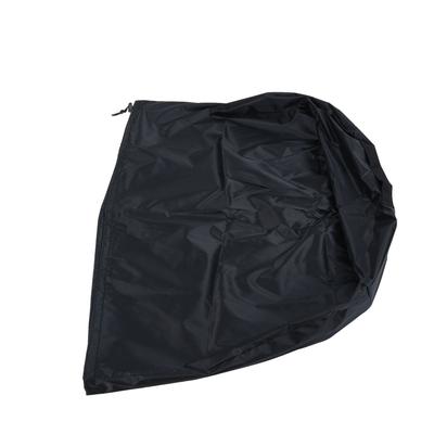 Petite Housse Ronde pour Barbecue Polyester Imperméable Électrique Portable avec Support Housse de Barbecue pour Extérieur Intérieur