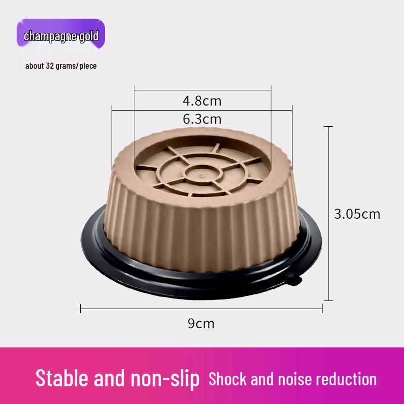 Silent Shock-Absorbing Anti-Slip Pad for Washers & Furniture