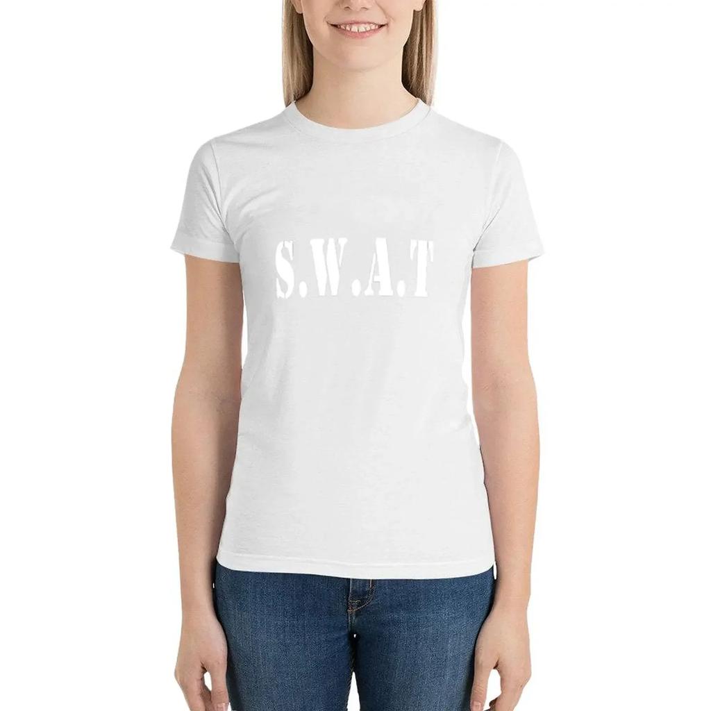 SWAT T-Shirt hippie clothes lady clothes female anime clothes new edition t shirts for Women