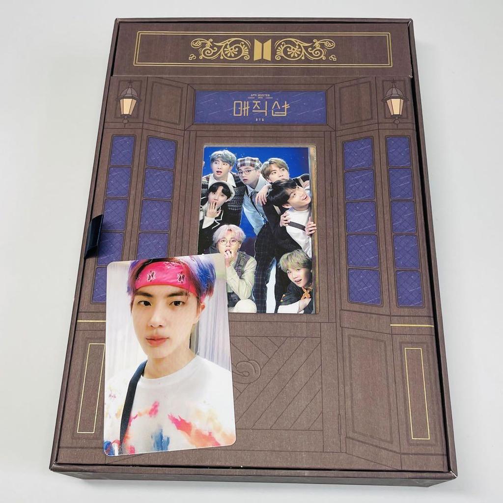 [USED] BTS Fan Meeting Magic Show Busan Concert DVD with Japanese Subtitles Trading Card Seokjin