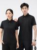Unisex Summer Polo Shirt: No-Iron, Heat-Press Ice Silk, Business Style Workwear.