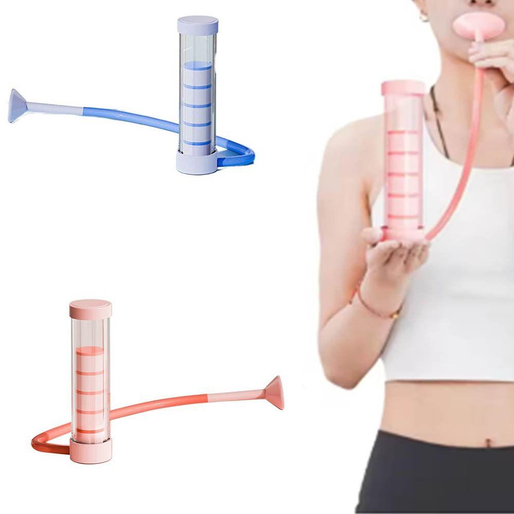 

Muscle Trainer Lungs Fitness Trainer Lung Respirator Deep Breathing Trainer Beginners синій