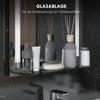 Bathroom Mirror with LED Lighting, Elegant and High-Quality, Glass, Aluminum, Plastic, 50L X 12W X 70H Cm