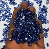 Natural Blue Sapphire 7×5 Mm Stunning Oval Cut CERTIFIED 12 Pcs Gemstone Lot Ns-5