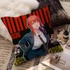 Anime M-Makima Chainsaw Man Cushion Cover Inches Farmhouse Decor Home Throw Pillow Covers for Couch Decorations