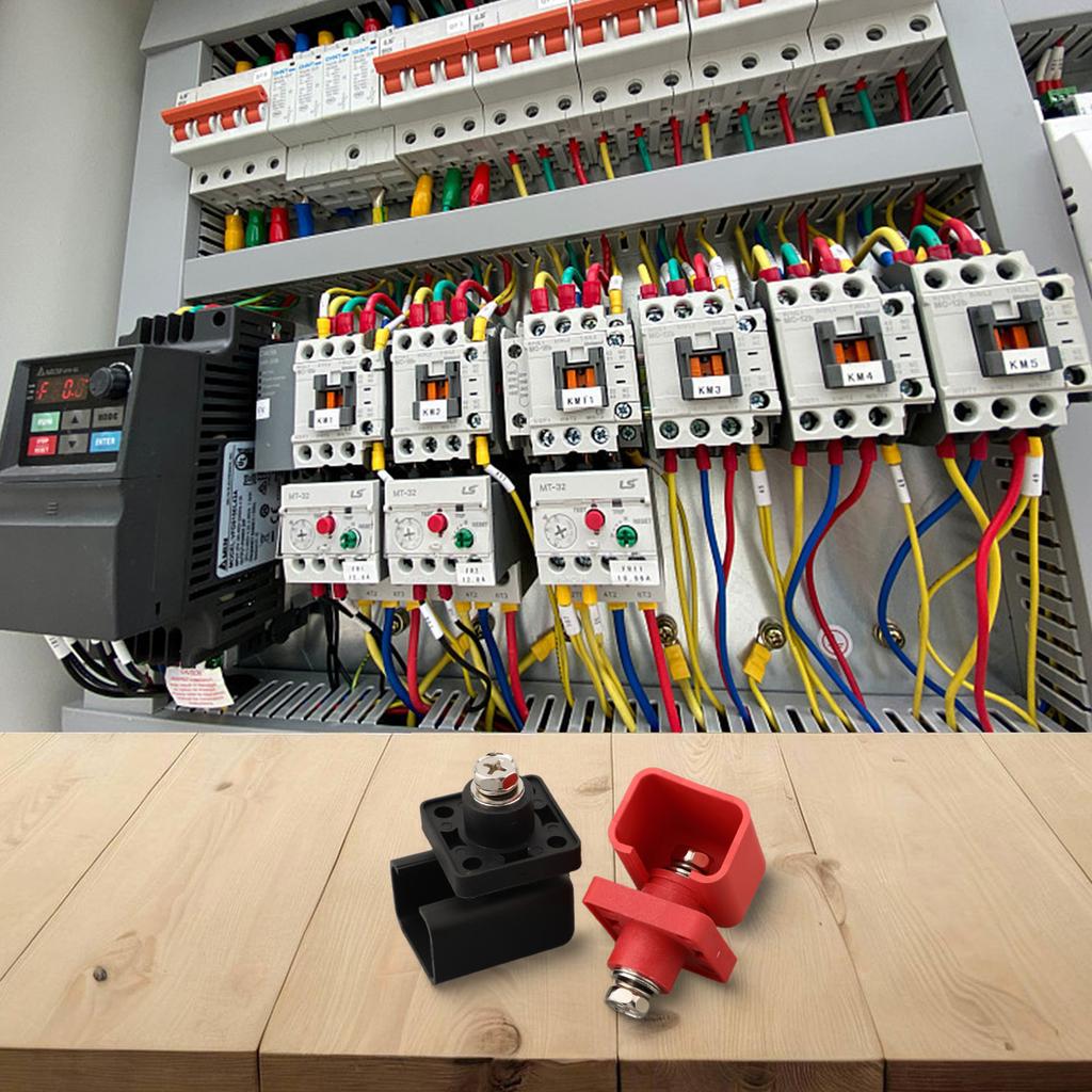 2pcs 120A/150A Lithium Battery Energy Storage Terminal HighCurrent Copper Terminal Electrical Equipment Supplies