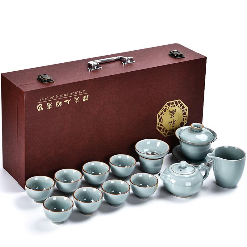 Lainuo Ding Qingci Auspicious Dragon Tea Set