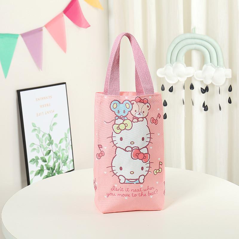 Cartoon Stacking Fun Canvas Multipurpose Bag For Storage And Travel