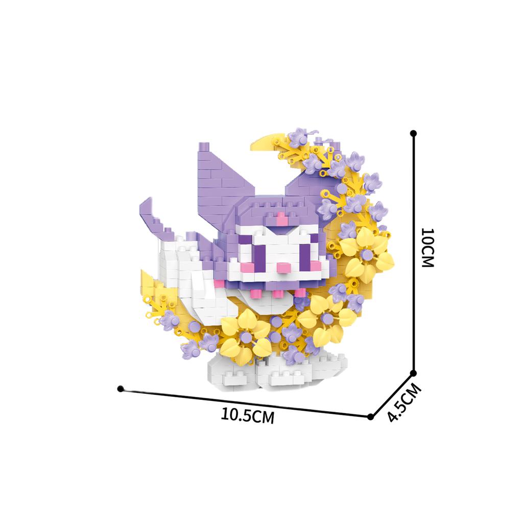 Nová Mini Kočka Pes Mýval Panda Roztomilý Mazlíček Malé Stavební Kostky Model Série Dekorace Dětské Hračky Dětský Dárek